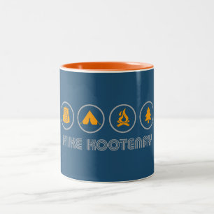 Wandern Kootenay National Park Zweifarbige Tasse