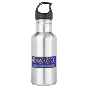 Wandern Minnesota Edelstahlflasche