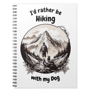 Wandern mit meinem Hund Notizblock