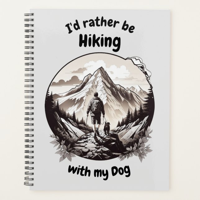 Wandern mit meinem Hund Planer (Vorderseite)