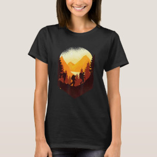 Wandern Natur Berge Natur Bergsteiger T-Shirt