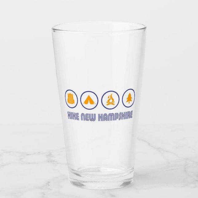 Wandern New Hampshire Glas (Vorderseite)