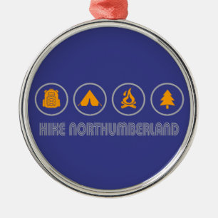 Wandern Northumberland National Park Ornament Aus Metall