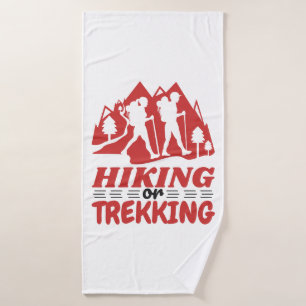 Wandern oder Trekking Badehandtuch