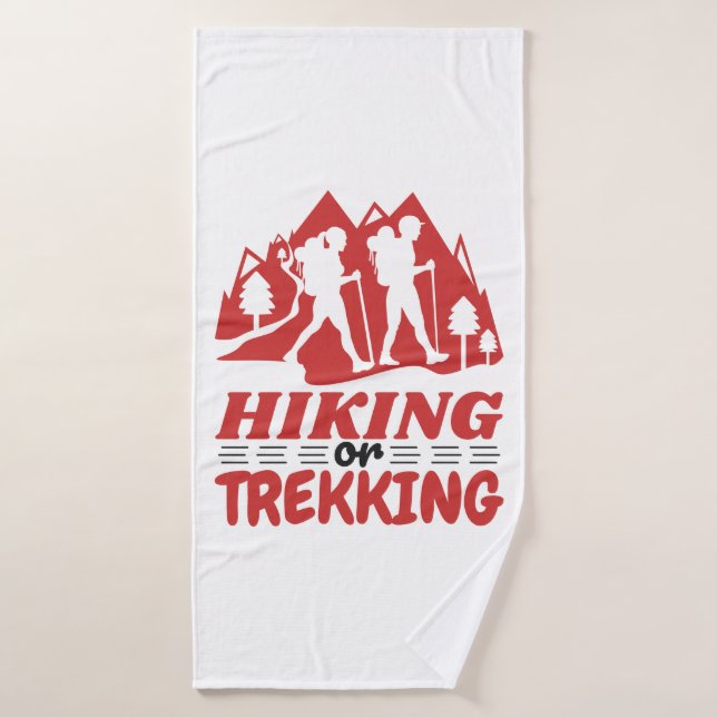 Wandern oder Trekking Badehandtuch (Badehandtuch)