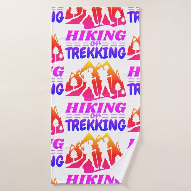 Wandern oder Trekking Badehandtuch (Badehandtuch)