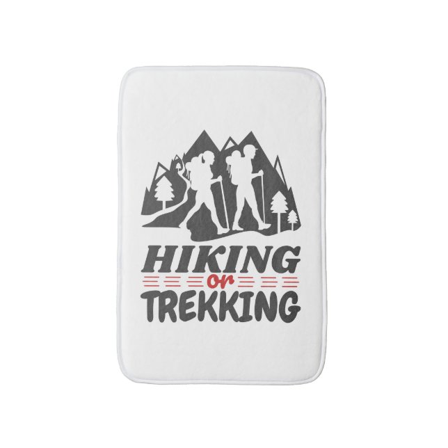 Wandern oder Trekking Badematte (Vorderseite Vertikal)