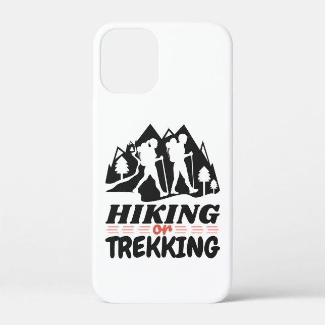 Wandern oder Trekking Case-Mate iPhone Hülle (Rückseite)