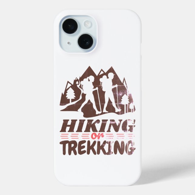 Wandern oder Trekking Case-Mate iPhone Hülle (Rückseite)