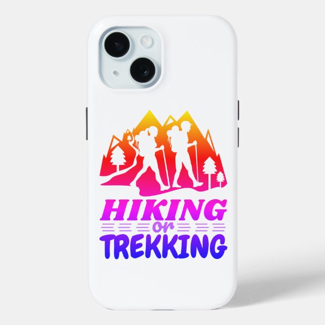 Wandern oder Trekking Case-Mate iPhone Hülle (Rückseite)