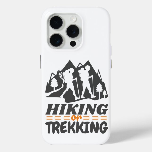 Wandern oder Trekking Case-Mate iPhone Hülle (Rückseite)