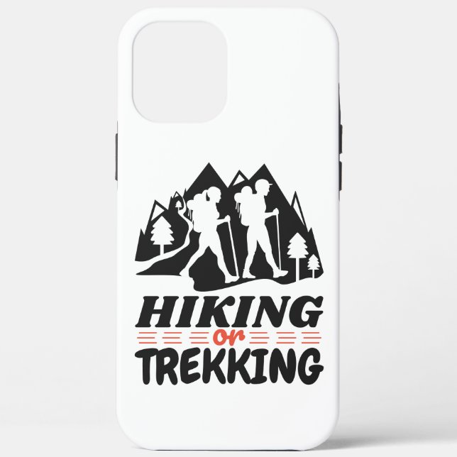 Wandern oder Trekking Case-Mate iPhone Hülle (Rückseite)