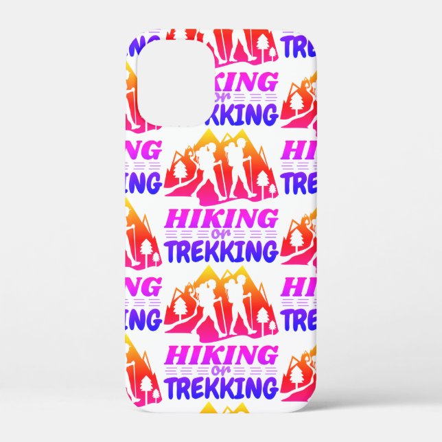 Wandern oder Trekking Case-Mate iPhone Hülle (Rückseite)