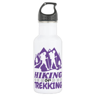Wandern oder Trekking Edelstahlflasche