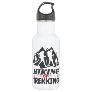 Wandern oder Trekking Edelstahlflasche