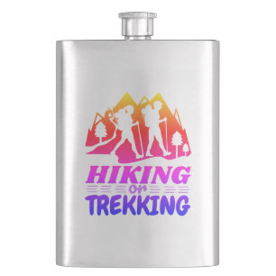 Wandern oder Trekking Flachmann