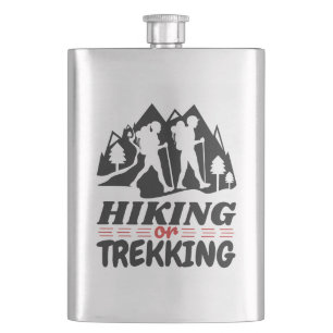 Wandern oder Trekking Flachmann