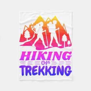 Wandern oder Trekking Fleecedecke
