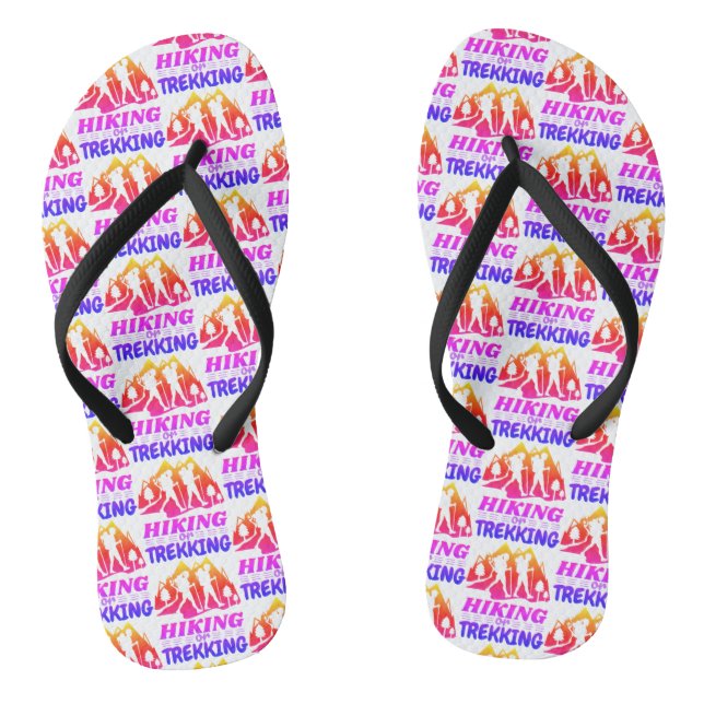 Wandern oder Trekking Flip Flops (Fußbett)