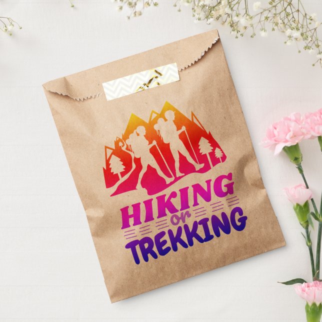 Wandern oder Trekking Geschenktütchen (Versiegelt)