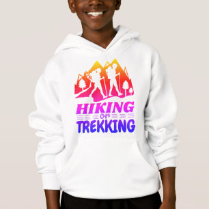 Wandern oder Trekking Hoodie