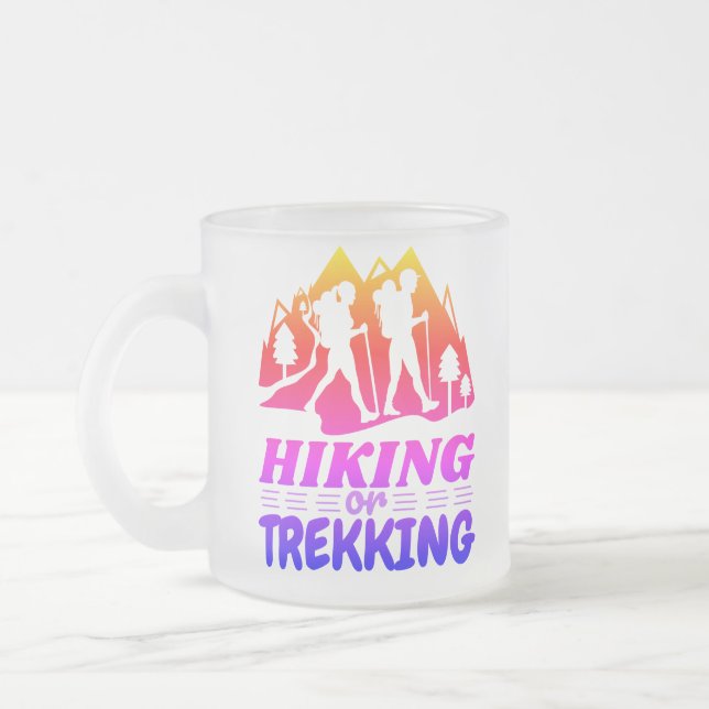 Wandern oder Trekking Mattglastasse (Links)