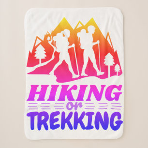 Wandern oder Trekking Sherpadecke