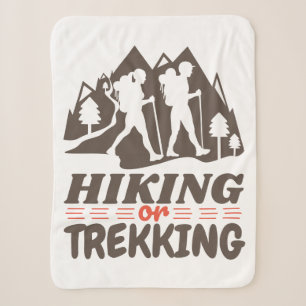 Wandern oder Trekking Sherpadecke