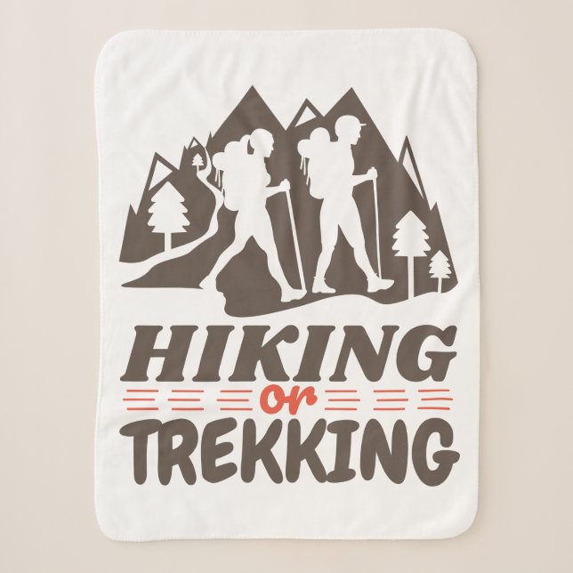 Wandern oder Trekking Sherpadecke (Vorderseite)