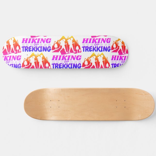 Wandern oder Trekking Skateboard (Horizontal)