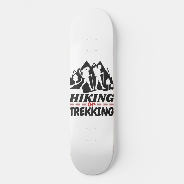 Wandern oder Trekking Skateboard (Vorderseite)