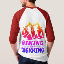Wandern oder Trekking T-Shirt