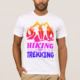 Wandern oder Trekking T-Shirt