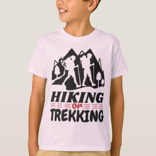 Wandern oder Trekking T-Shirt
