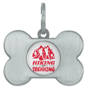 Wandern oder Trekking Tiermarke