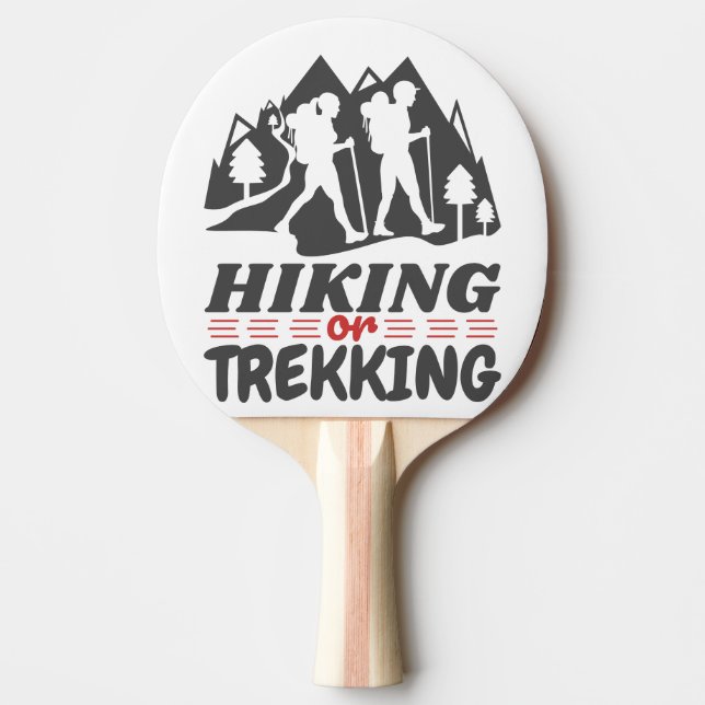 Wandern oder Trekking Tischtennis Schläger (Vorderseite)