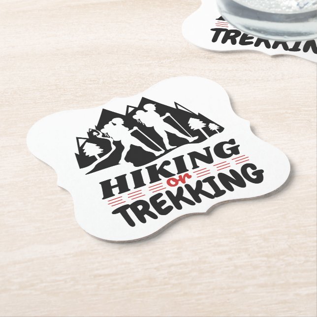 Wandern oder Trekking Untersetzer (angewinkelt)
