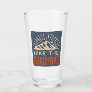Wandern Sie die Ouachita-Berge Arkansas Sunburst Glas