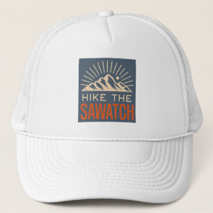 Wandern Sie durch die Sawatch Range Sunburst Truckerkappe