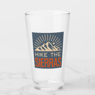 Wandern Sie durch die Sierras California Sunburst Glas