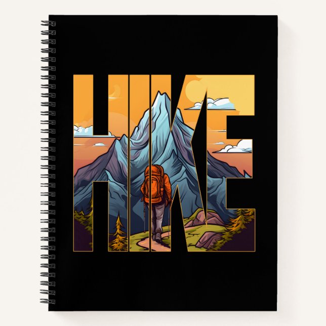 Wandern Sie durch unsere Nationalparks Notizbuch (Vorderseite)