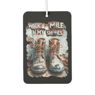 Wandern Sie eine Meile in meinen Schuhen - Inspira Autolufterfrischer