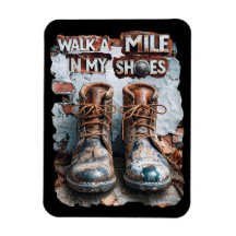 Wandern Sie eine Meile in meinen Schuhen - Inspira