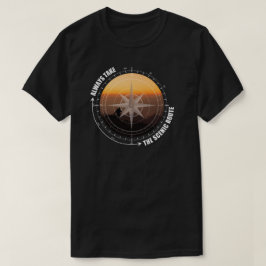 Wandern Sie immer auf der landschaftlich schönsten T-Shirt