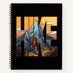 Wandern Sie in unseren Nationalparks Notizbuch