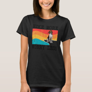 Wandern Sie mehr, sorgen Sie sich weniger Treeing T-Shirt