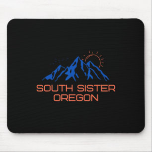 Wandern South Sister Oregon Bergsteigen T-Shirt F Mousepad