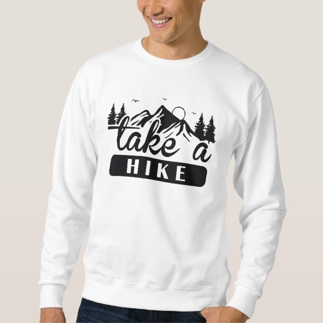 Wandern Sweatshirt (Vorderseite)