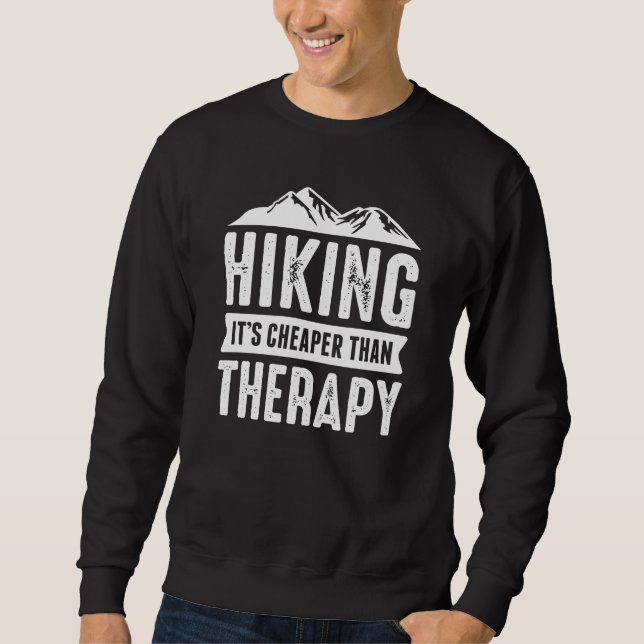 Wandern Sweatshirt (Vorderseite)