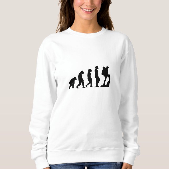 Wandern Sweatshirt (Vorderseite)